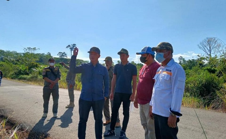 Peninjauan Pembangunan Infrastruktur Kecamatan Muruk Rian