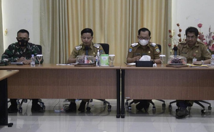 Rapat Evaluasi Bersama Satgas Penanganan Covid 19