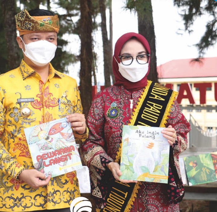 Launching Pojok Baca Dharma Wanita Kabupaten Tana Tidung