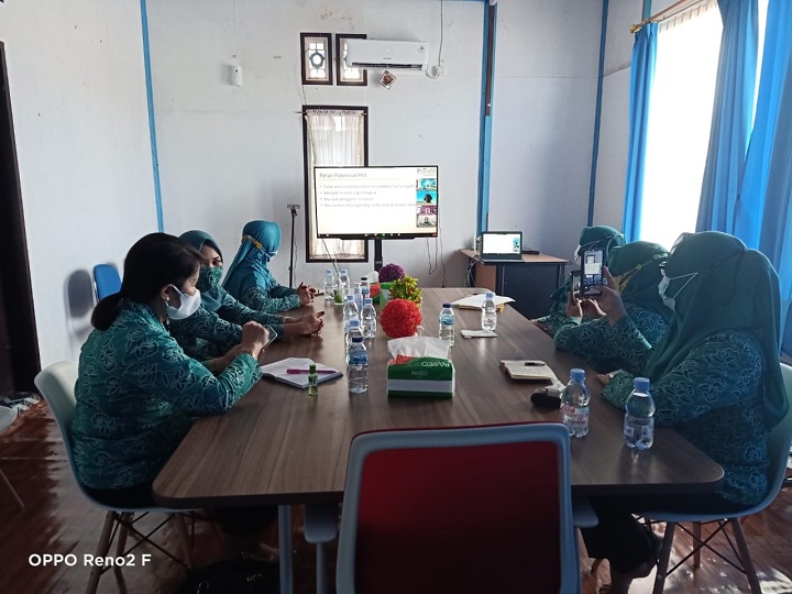 Silaturahmi TP PKK Kabupaten Tana Tidung bersama Manager Inovasi Kalimantan Utara