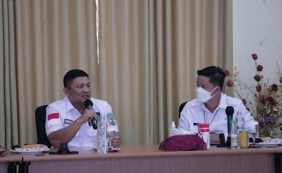 Audensi Bupati Tana Tidung Dengan Anggota DPD RI Bapak Fernando Sinaga