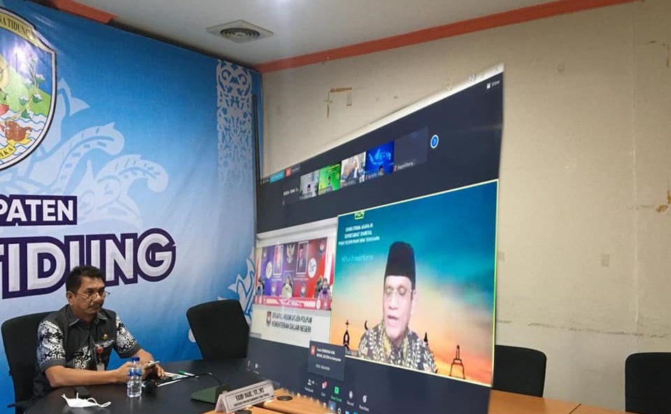 Rapat Webminar Terkait Isu-isu Strategis Dan Program Prioritas Nasional 