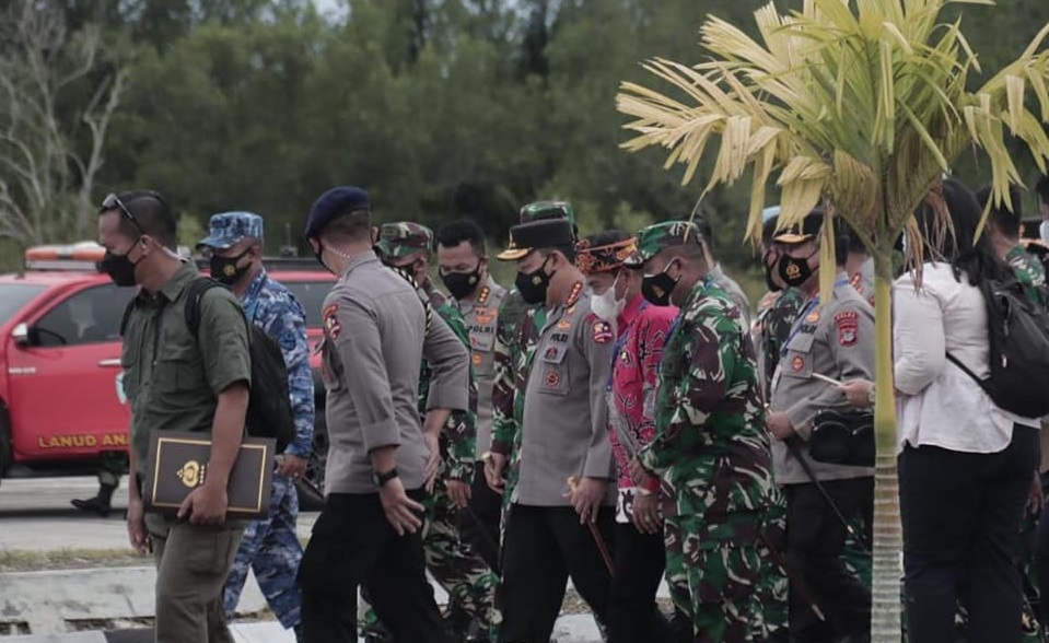 Kunjungan Kerja Panglima TNI dan Kapolri Di Kota Tarakan