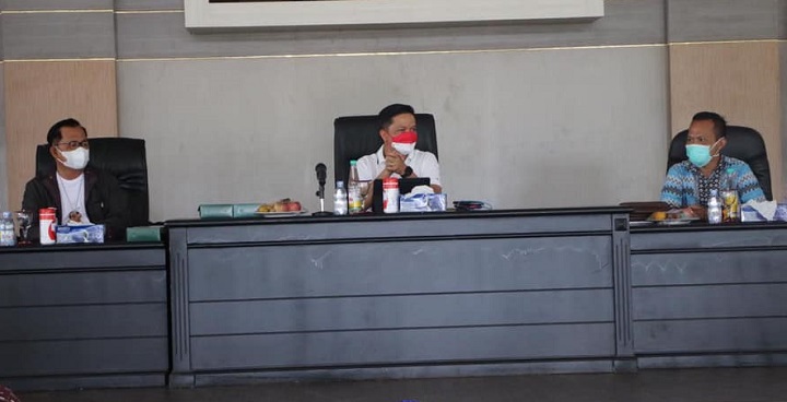 Rapat Penanganan Covid-19 Kabupaten Tana Tidung