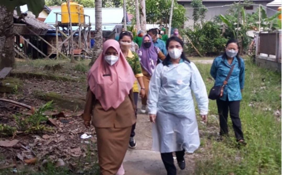 Kunjungan Kerja Wakil Ketua TP PKK dan TIM Dinas Kesehatan Tana Tidung ke Puskesmas Kujau dan Pustu Mendupo