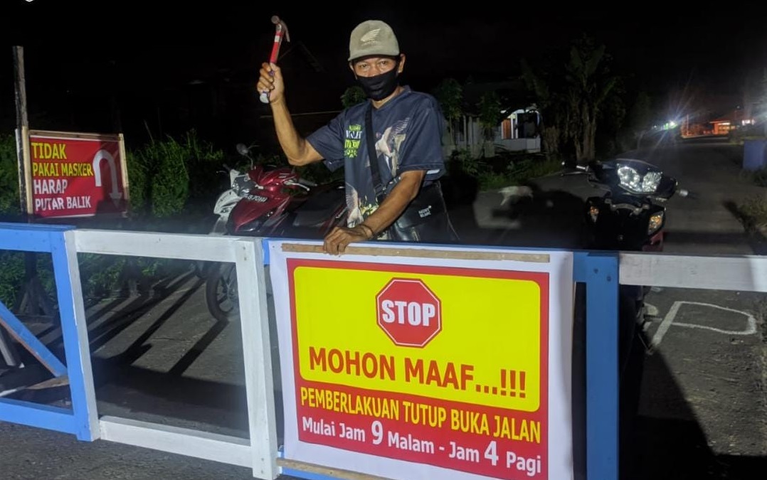 Pembatas Aktifitas Masyarakat di Malam hari di Desa Sepala Dalung