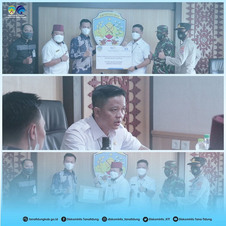 Penyerahan Bantuan Corporate Social Responsibility BPD Kaltimtara Kepada Satgas Penanganganan Covid 19
