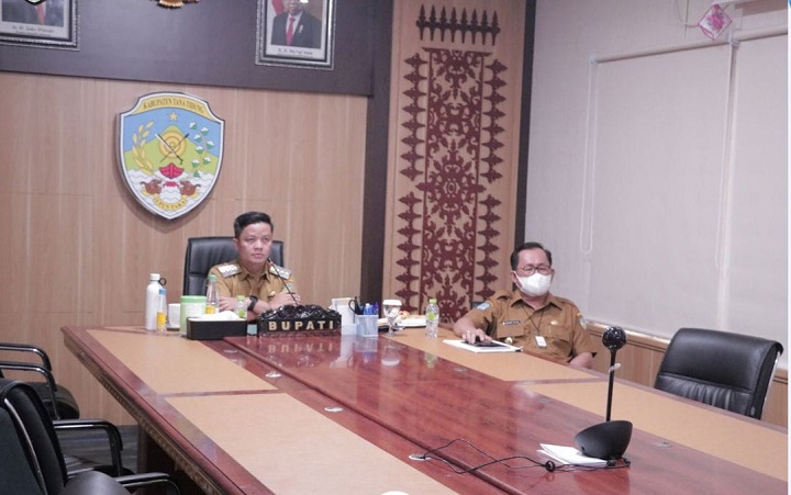 Virtual Courtesy Meeting Bupati Tana Tidung Dengan Pertamina