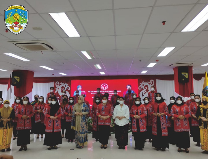 Pelantikan Pengurursan Dekranasda Provinsi Kalimantan Utara