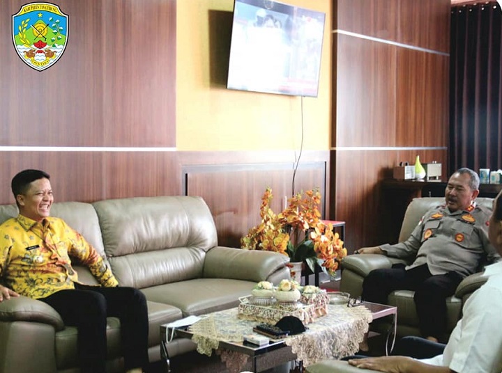 Kunjungan Kerja dan Silaturahmi Bupati Tana Tidung di Polda Kalimantan Utara