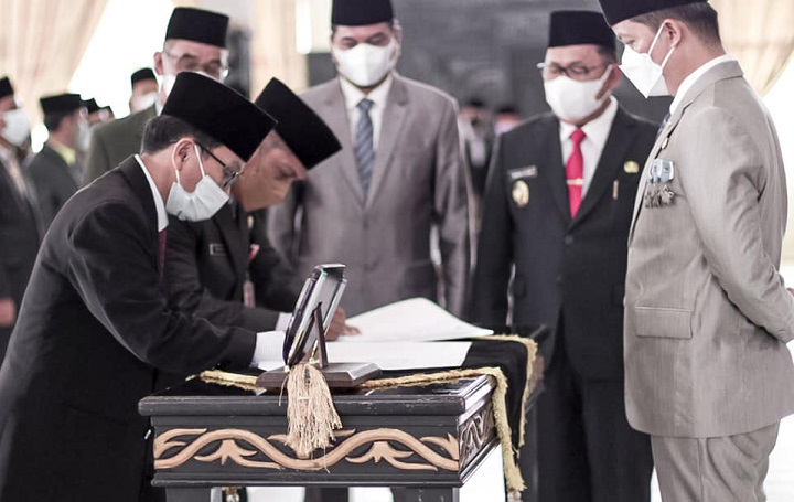 Pelantikan dan Pengambilan Sumpah Janji Jabatan Pegawai Negeri Sipil Kab. Tana Tidung