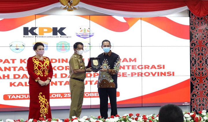 Rapat Koordinasi Program Pemberantasan Korupsi Terintegrasi Pemerintah Daerah dan DPRD Se Provinsi Kalimantan Utara