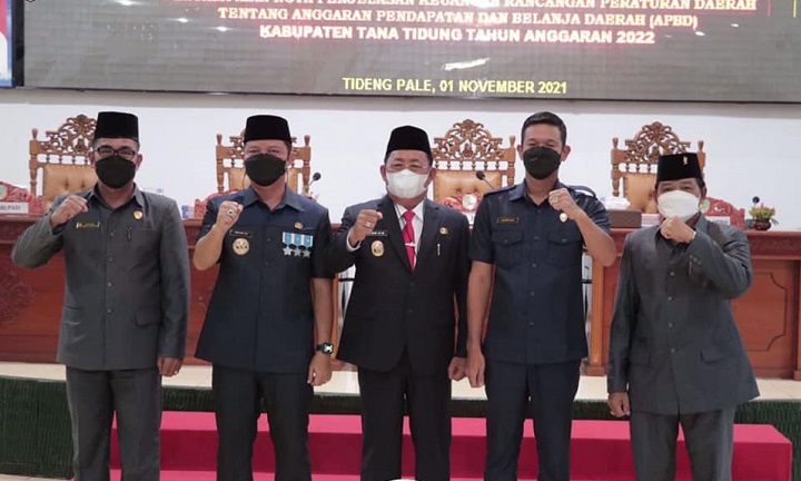 Rapat Paripurna XVIII Masa Sidang III DPRD Tana Tidung