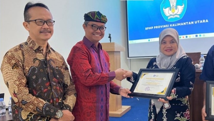 Penghargaan dari BPMP Provinsi Kalimantan Utara