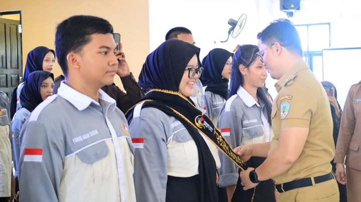 Pengukuhkan Pengurus Forum Anak Daerah Kabupaten Tana Tidung Periode 2024-2026