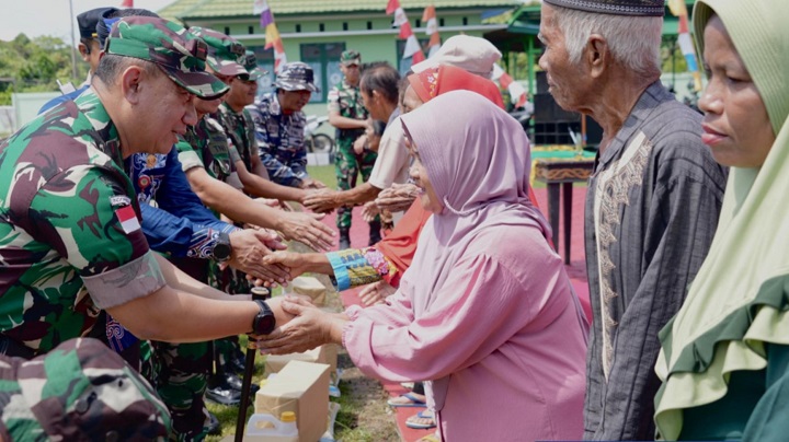 Penutupan TNI Manunggal Membangun Desa (TMMD) Ke-122 Tahun 2024 di Kabupaten Tana Tidung