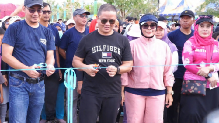 Bupati Tana Tidung Hadiri dan Buka Fun Walk Bank Kaltimtara di RTH H. Joesoef Abdullah