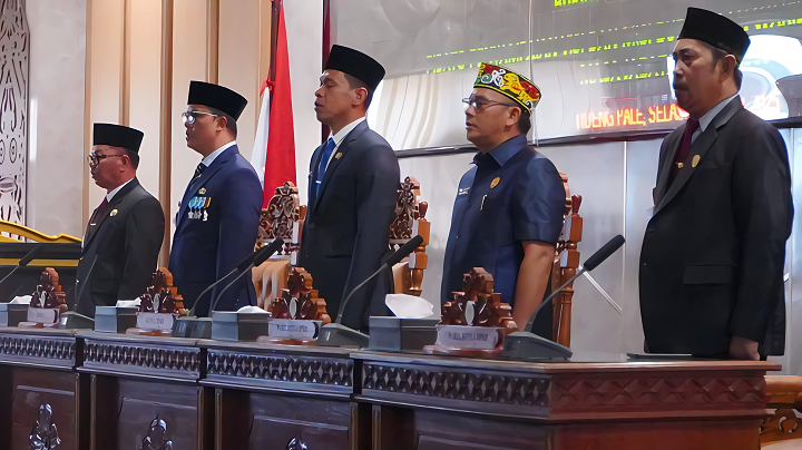 Rapat Paripurna V: Penyampaian LKPJ Bupati Tana Tidung TA 2024 dan Visi Misi 2025-2030