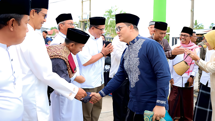 Safari Ramadhan di Masjid Baiturrahman, Desa Sesayap Hilir