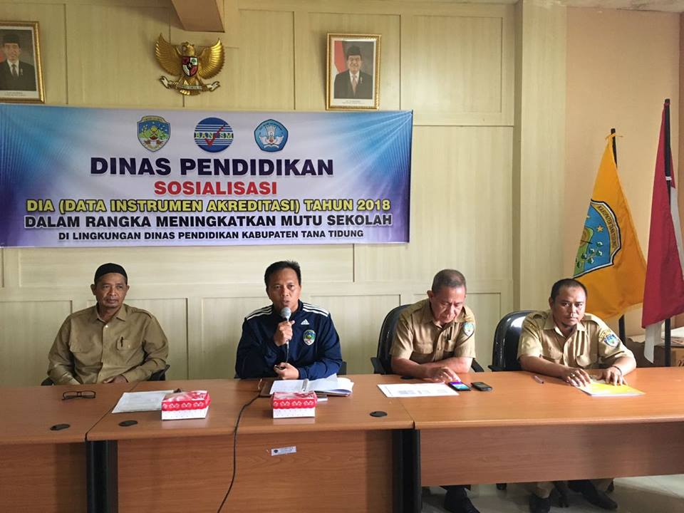 Sosialisasi Data Instrumen Akreditasi (DIA) tahun 2018