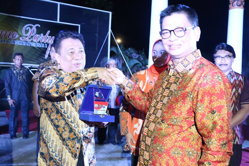 Wabub hadiri Acara Welcome Party dan Apel Bela Negara