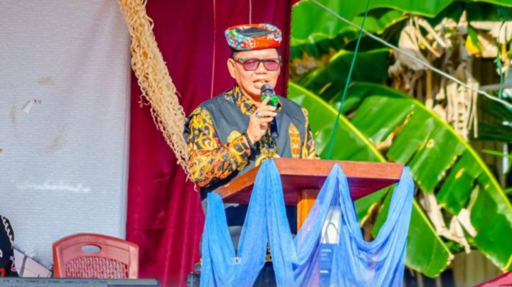 Wakil Bupati Tana Tidung Hadiri Syukuran Payang Bagu Fest 2026 di Desa Seputuk