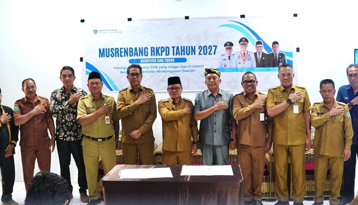Musyawarah Perencanaan Pembangunan (Musrenbang) Rencana Kerja Pemerintah Daerah (RKPD) Kabupaten Tana Tidung Tahun 2027