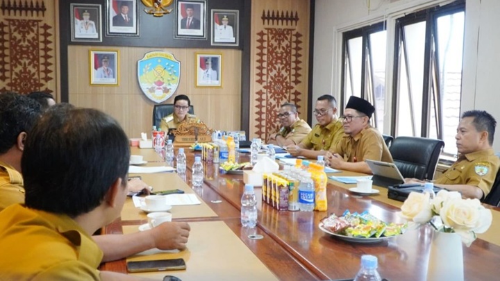 Bupati Tana Tidung Pimpin Rakor Percepatan Peningkatan Kelas RSUD Akhmad Berahim