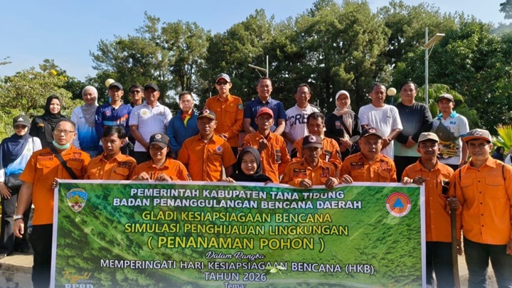Pemkab Tana Tidung Peringati HKB 2026, Perkuat Budaya Sadar Bencana