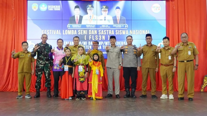 FLS3N 2026 Tana Tidung Resmi Dibuka, Ajang Pengembangan Bakat Siswa SD dan SMP