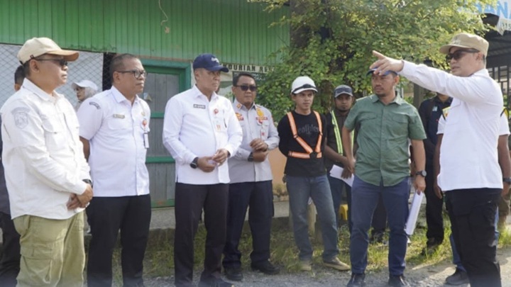 Bupati dan Wakil Bupati Tana Tidung Tinjau Kesiapan Pusat Pemerintahan Jelang HUT ke-81 Kemerdekaan RI