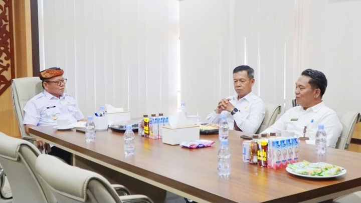Wakil Bupati Tana Tidung Terima Audiensi Kepala Bapenda Kaltara, Perkuat Sinergi Optimalisasi Pendapatan Daerah