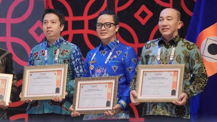 Pemkab Tana Tidung Raih Penghargaan Indeks Keinsinyuran Daerah Tahun 2026