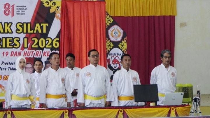 Wakil Bupati Tana Tidung Buka Kejuaraan Pencak Silat Upun Taka Cup Series 1 Tahun 2026