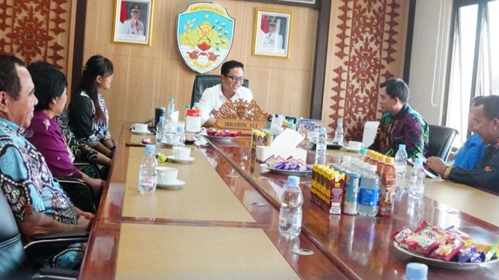 Bupati Tana Tidung Silaturahmi Bersama Majelis Sinode AM GKPI, Perkuat Sinergi Pembangunan Daerah