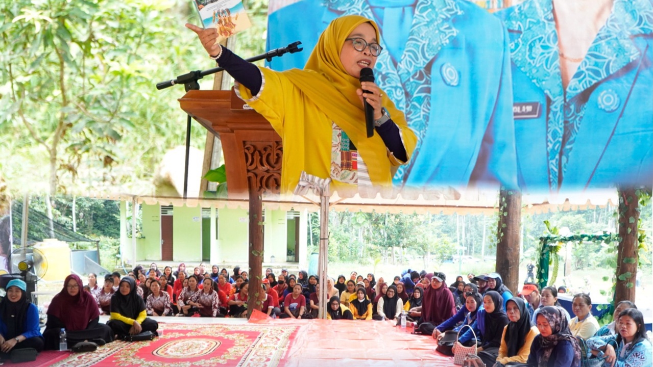 TP PKK Tana Tidung Gelar Family Gathering dan Bimtek Penulisan Praktik Baik Taman Baca