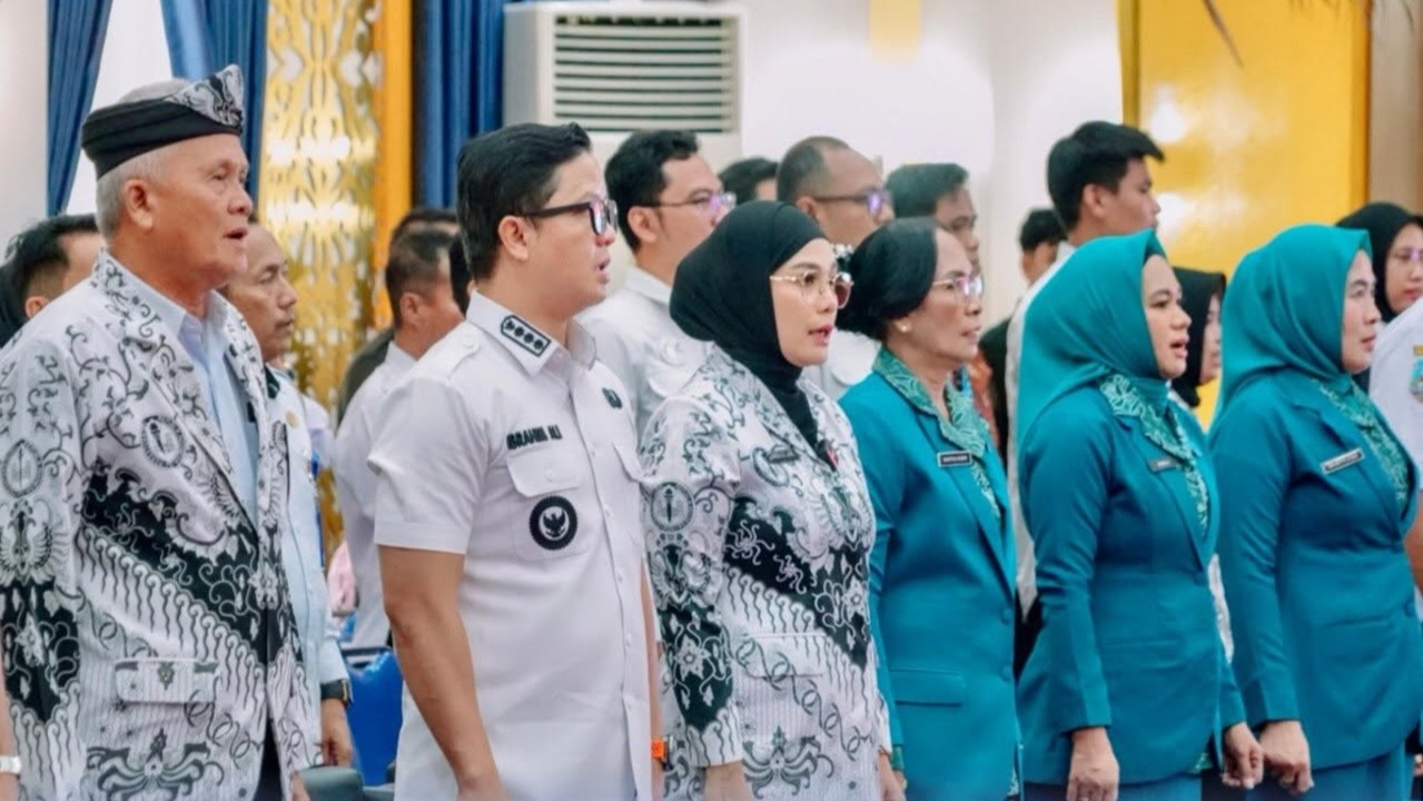 Pengurus PGRI dan Ibunda Guru Kabupaten Tana Tidung Resmi Dilantik