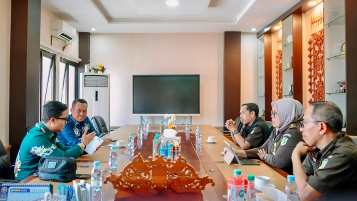 Audiensi dengan Kejaksaan Tinggi Kalimantan Utara, Perkuat Sinergi Antarlembaga
