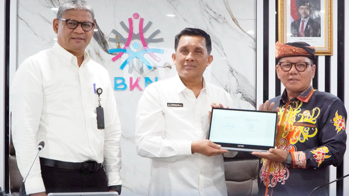 Wakil Bupati Tana Tidung Hadiri Ekspose Manajemen Talenta ASN di BKN