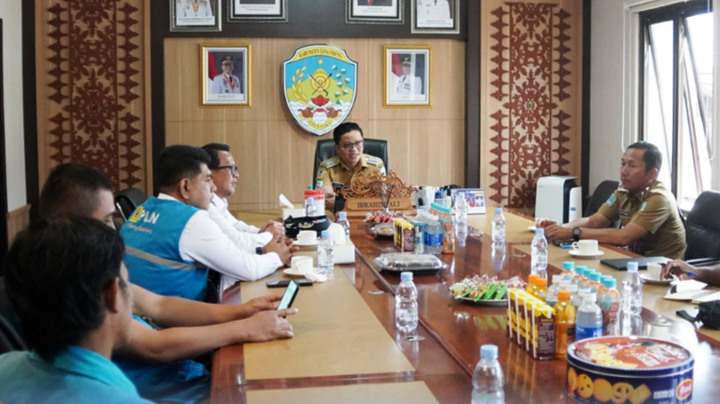 Audiensi Bersama PLN, Bahas Kesiapan Listrik Pusat Pemerintahan dan Jaringan Perdesaan