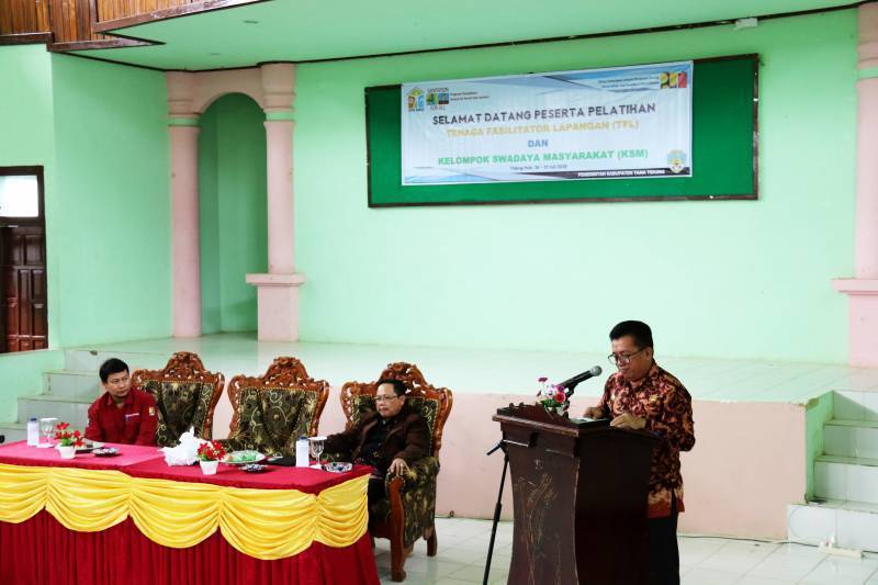 DPUPRPKP Tana Tidung Gelar Pelatihan bagi TFL dan KSM