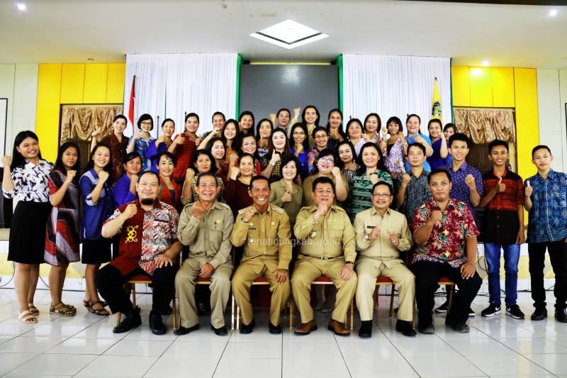 Pelepasan Kontingen Pesparawi Kabupaten Tana Tidung Oleh Bupati Tana Tidung
