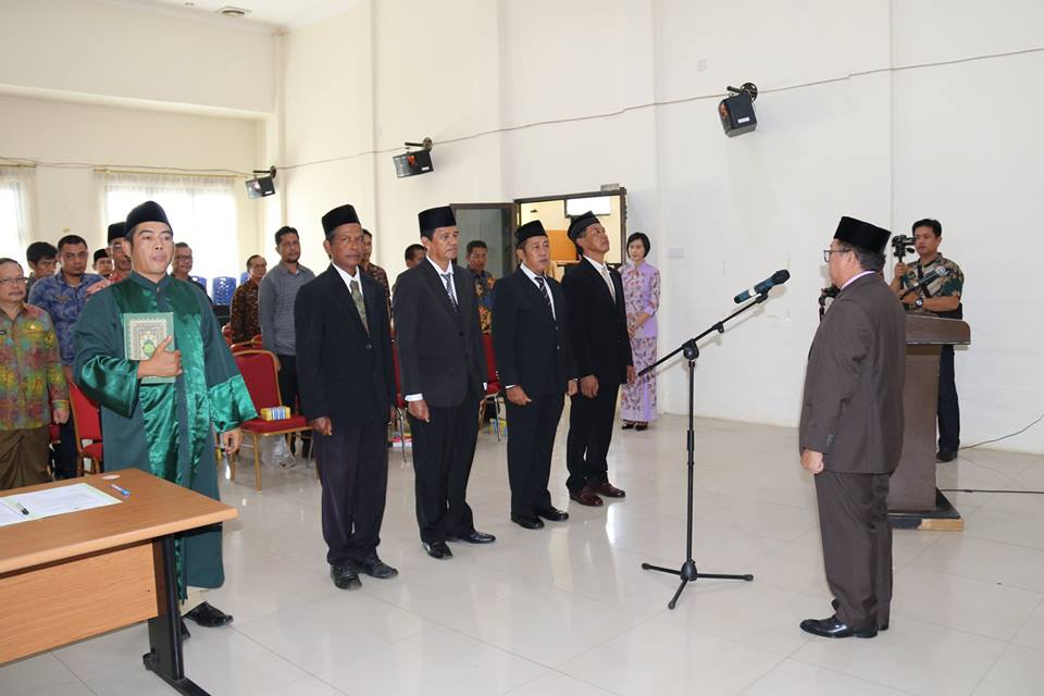 Wakil Bupati Lantik 4 ASN