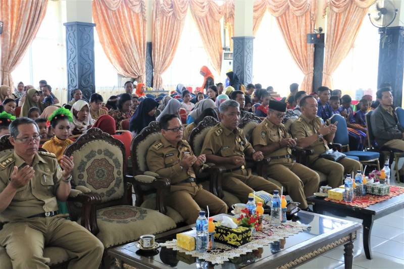 Festival dan Lomba Seni Siswa Nasional Jenjang SD dan SMP, serta Kunjuangan Sekda ke SMP Perihal Persiapan UNBK.