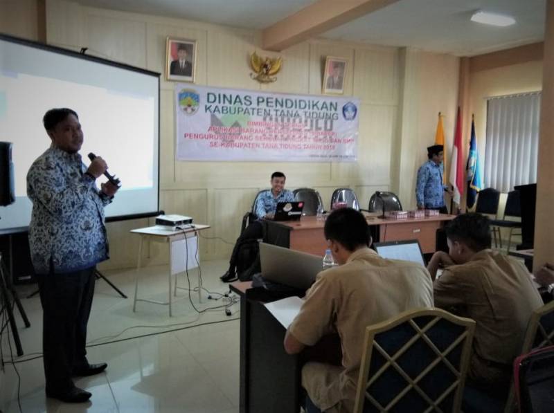 Dinas Pendidikan Menggelar Bimbingan Teknis (BIMTEK) Aplikasi Barang Persedian (SIBAPER)