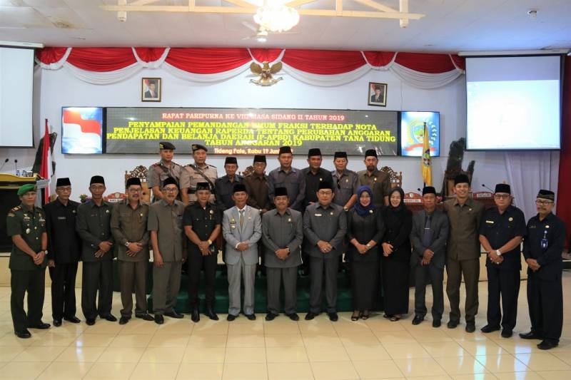 Rapat Paripurna ke VIII Masa Sidang II Tahun 2019