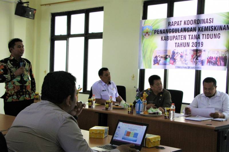 Rapat Koordinasi Penanggulangan Kemiskinan Kabupaten Tana Tidung Tahun 2019