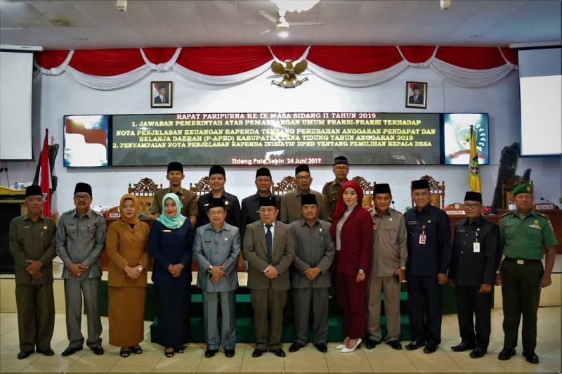 Rapat Paripurna ke IX Masa Sidang II Tahun 2019