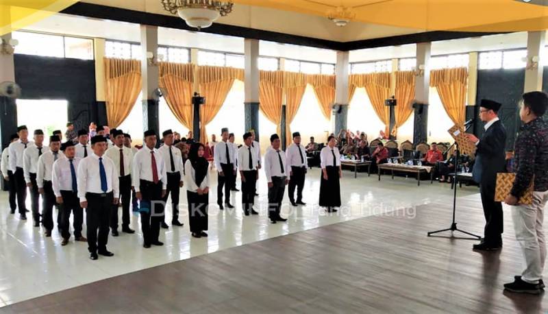 KPU Melantik Anggota Panitia Pemilihan Kecamatan (PPK) Se-Kabuapaten Tana Tidung