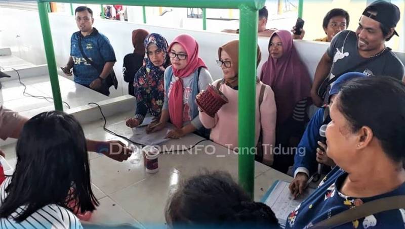 Sosialisasi Penarikan Retribusi dan Penempatan Pedagang Pasar